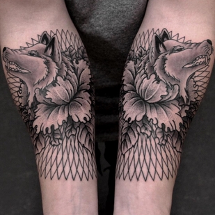 🔥 Fotos quentes, portfólio de modelos  #4831 Artista de tatuagem Chaim Machlev