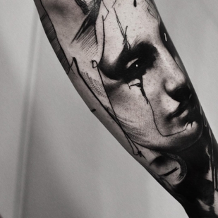 🔥 Fotos quentes, portfólio de modelos  #5045 Artista de tatuagem Kurt Staudinger