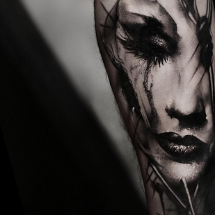 🔥 Fotos quentes, portfólio de modelos  #5042 Artista de tatuagem Kurt Staudinger