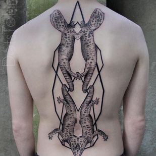 🔥 Fotos quentes, portfólio de modelos  #4842 Artista de tatuagem Chaim Machlev