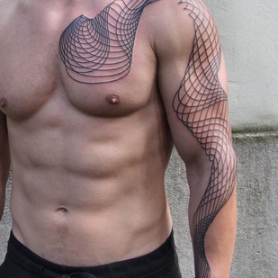 🔥 Fotos quentes, portfólio de modelos  #4846 Artista de tatuagem Chaim Machlev