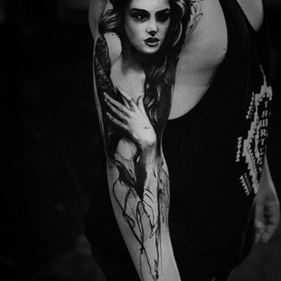 🔥 Fotos quentes, portfólio de modelos  #5026 Artista de tatuagem Kurt Staudinger