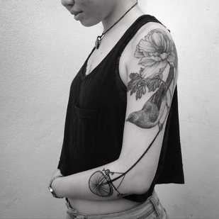 🔥 Fotos quentes, portfólio de modelos  #4955 Artista de tatuagem Otto D’Ambra