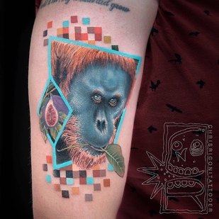 🔥 Fotos quentes, portfólio de modelos  #4877 Artista de tatuagem Chris Rigoni