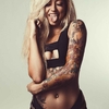 Modelo de tatuagem Allison Green