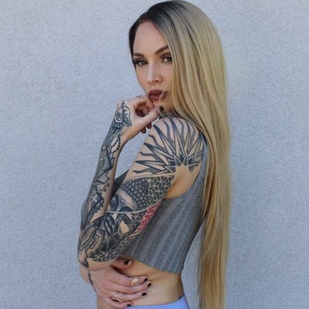 🔥 Fotos quentes, portfólio de modelos  #15099 Modelo de tatuagem Tessa Lizz