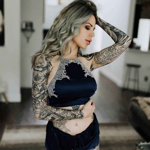 🔥 Fotos quentes, portfólio de modelos  #15309 Modelo de tatuagem Lauren Hebert