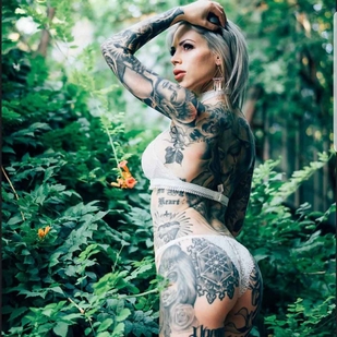🔥 Fotos quentes, portfólio de modelos  #15310 Modelo de tatuagem Lauren Hebert
