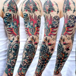 🔥 Fotos quentes, portfólio de modelos  #15182 Artista de tatuagem Dmitriy Buhrov