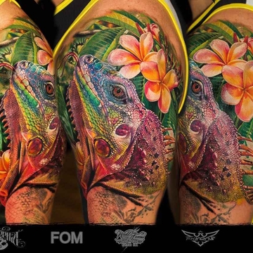 Artista de tatuagem Ilya Fom