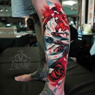 🔥 Fotos quentes, portfólio de modelos  #14459 Artista de tatuagem A.D. Pancho