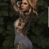 Modelo de tatuagem Lauren Hebert