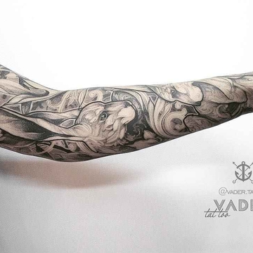 Tatuagens suaves por Tatiana Vader