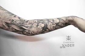 Tatuagens suaves por Tatiana Vader