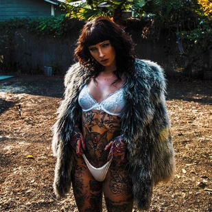 🔥 Fotos quentes, portfólio de modelos  #15277 Modelo de tatuagem Angela Mazzanti