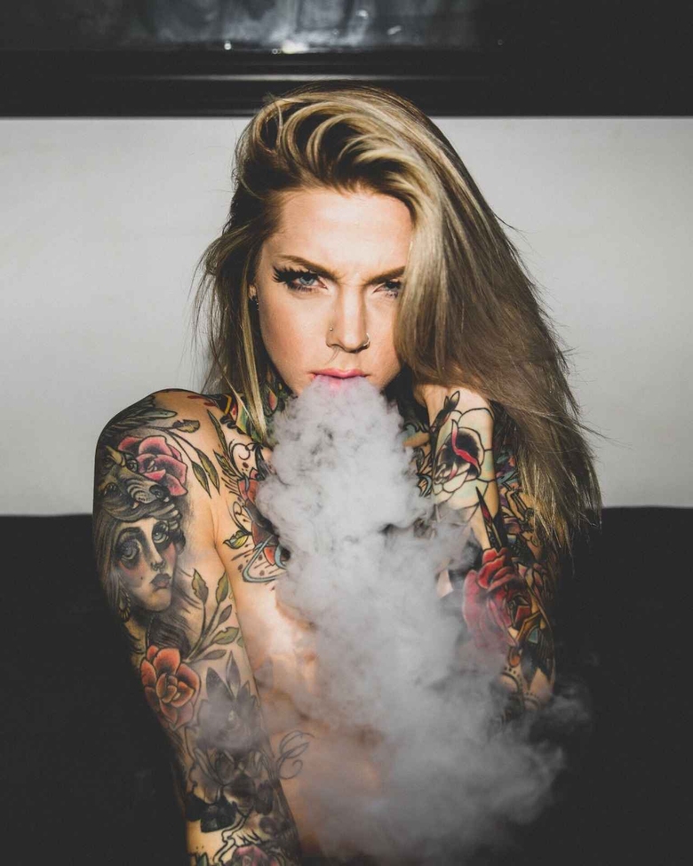 Tatuagem modelo Madison Skye
