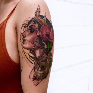 🔥 Fotos quentes, portfólio de modelos  #26760 Artista de tatuagem Matt Tischler