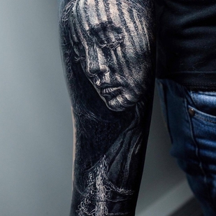 🔥 Fotos quentes, portfólio de modelos  #26575 Artista de tatuagem Sandry Riffard