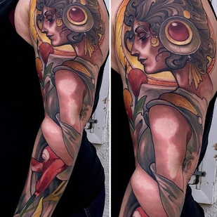 🔥 Fotos quentes, portfólio de modelos  #26762 Artista de tatuagem Matt Tischler