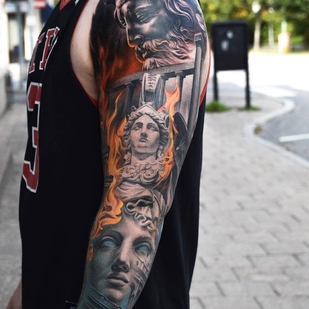 🔥 Fotos quentes, portfólio de modelos  #26907 Artista de tatuagem Martin Sjöberg