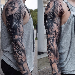 🔥 Fotos quentes, portfólio de modelos  #26906 Artista de tatuagem Martin Sjöberg