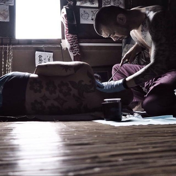 Tatuagem tradicional japonesa por Sousyu Hayashi