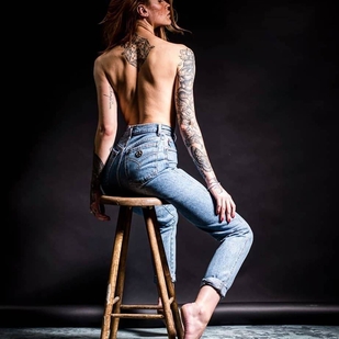 🔥 Fotos quentes, portfólio de modelos  #33784 Modelo de tatuagem Polly Ellens