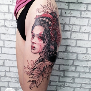 🔥 Fotos quentes, portfólio de modelos  #33798 Artista de tatuagem Gennadiy Kraud