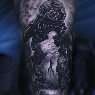 🔥 Fotos quentes, portfólio de modelos  #38276 Artista de tatuagem Alexander Suvorov