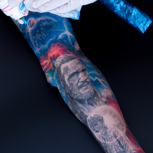 🔥 Fotos quentes, portfólio de modelos  #38306 Artista de tatuagem Alexander Suvorov