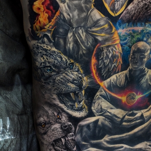 🔥 Fotos quentes, portfólio de modelos  #38355 Artista de tatuagem Alexander Suvorov