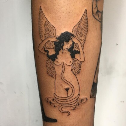 Ideias de tatuagem #44419 Tatuador Tati Compton
