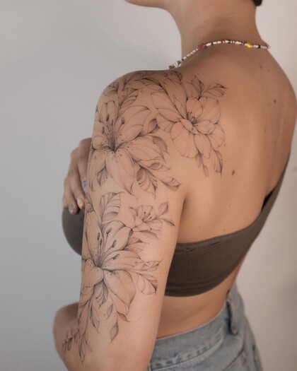 Ideias de tatuagem # Tatuador Asya Teryaeva