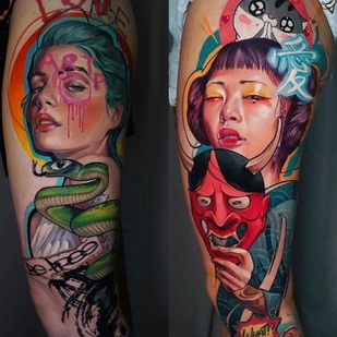 🔥 Fotos quentes, portfólio de modelos  #45910 Artista de tatuagem Daria Pirojenko