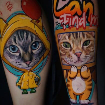 Ideias de tatuagem #45916 Tatuador Daria Pirojenko