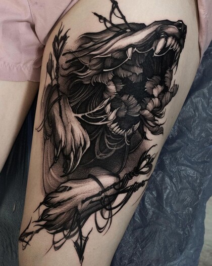 Ideias de tatuagem #46021 Tatuador Helena Zolotykh