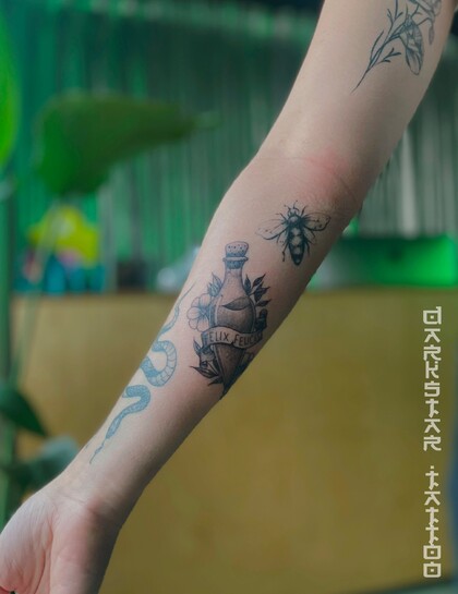 Ideias de tatuagem #60302 Tatuador Dmitry Gerasimchuk