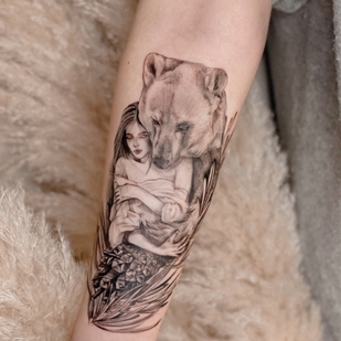 🔥 Fotos quentes, portfólio de modelos  #60464 Artista de tatuagem Zhenya Loginova