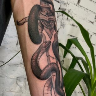 🔥 Fotos quentes, portfólio de modelos  #60780 Artista de tatuagem Andrey Andryuhinskiy 