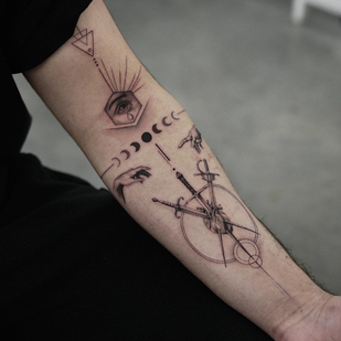 🔥 Fotos quentes, portfólio de modelos  #76457 Artista de tatuagem Kid Needle