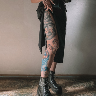 🔥 Fotos quentes, portfólio de modelos  #76498 Artista de tatuagem Kseniya Zhavoronkova