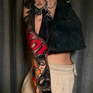 🔥 Fotos quentes, portfólio de modelos  #77018 Artista de tatuagem Chergin Igor 