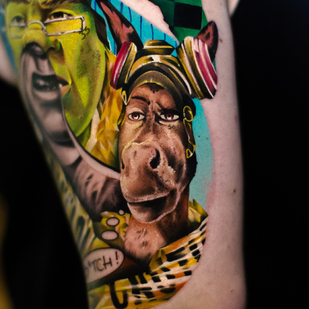 🔥 Fotos quentes, portfólio de modelos  #77360 Artista de tatuagem Dmitriy Sheyb