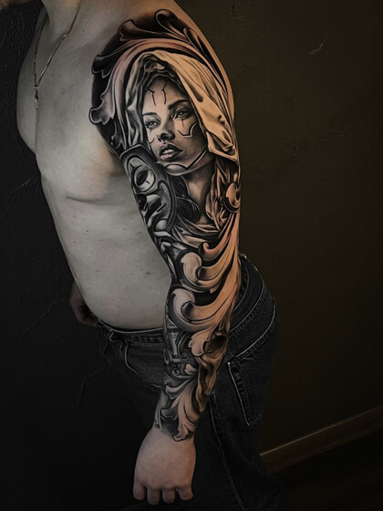 Ideias de tatuagem #77836 Tatuador Aleksey Titov