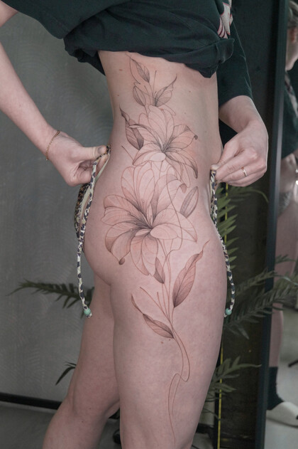 Ideias de tatuagem #77857 Tatuador Angelina Prudnikova