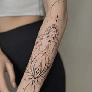 🔥 Fotos quentes, portfólio de modelos  #80248 Artista de tatuagem Zhenya Loginova