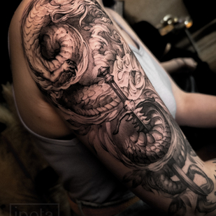 🔥 Fotos quentes, portfólio de modelos  #81475 Artista de tatuagem Viola Vayss