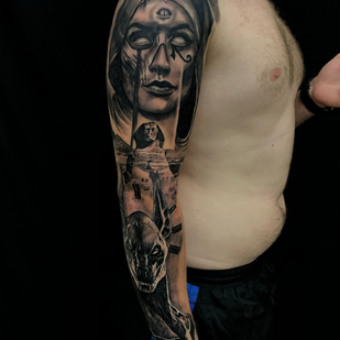 🔥 Fotos quentes, portfólio de modelos  #81568 Artista de tatuagem Vladimir Solovev