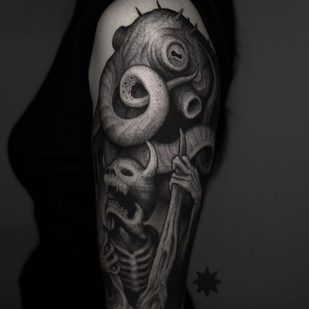 🔥 Fotos quentes, portfólio de modelos  #82191 Artista de tatuagem Deni Aktemirov