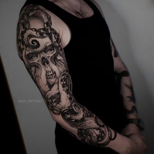 🔥 Fotos quentes, portfólio de modelos  #82403 Artista de tatuagem Igor Hacayuk